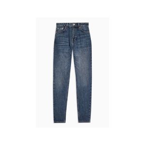 NWT | Topshop Rich Blue Mom Tapered Jeans